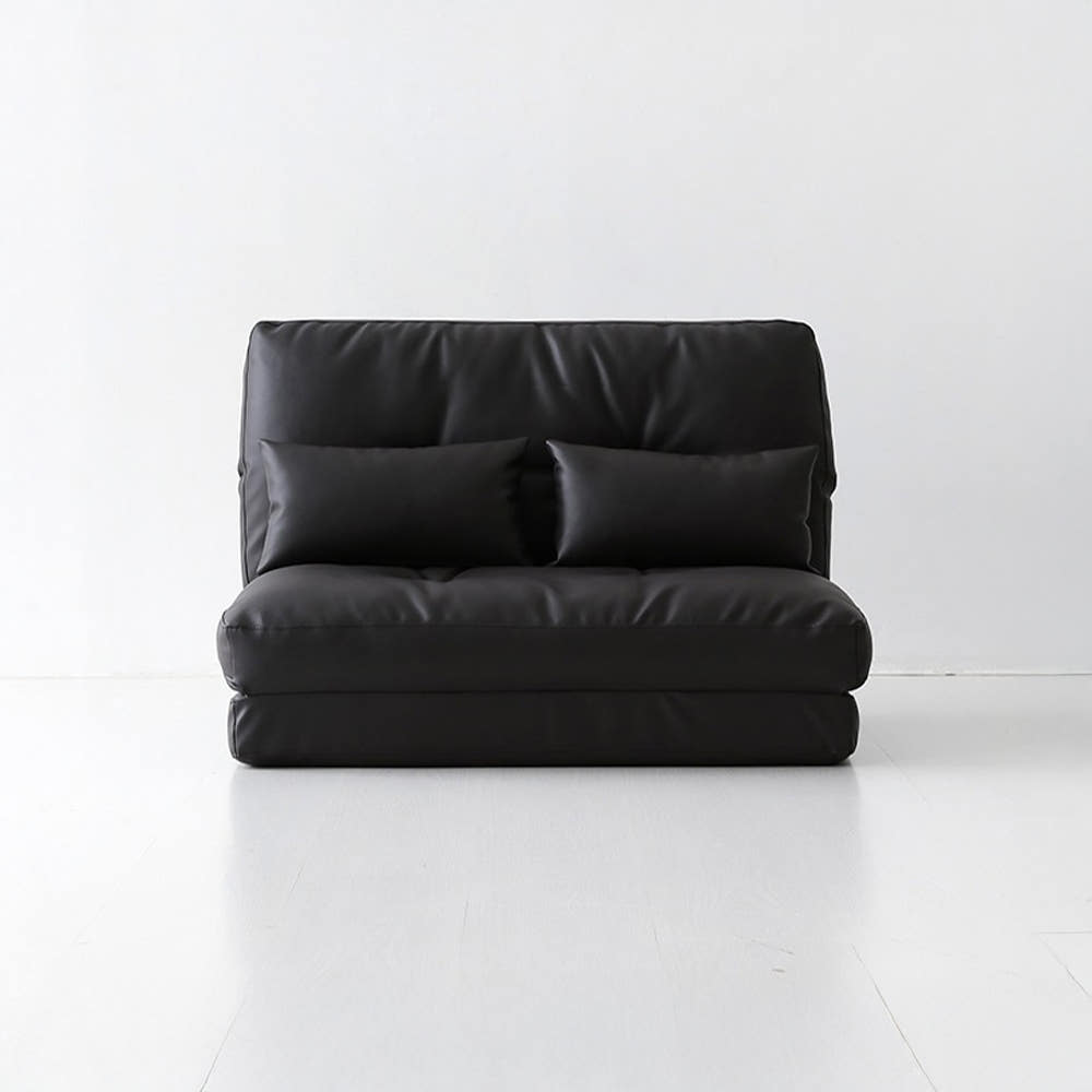 앰보 1인 좌식 소파베드 B형 3291.7650, 블랙브라운