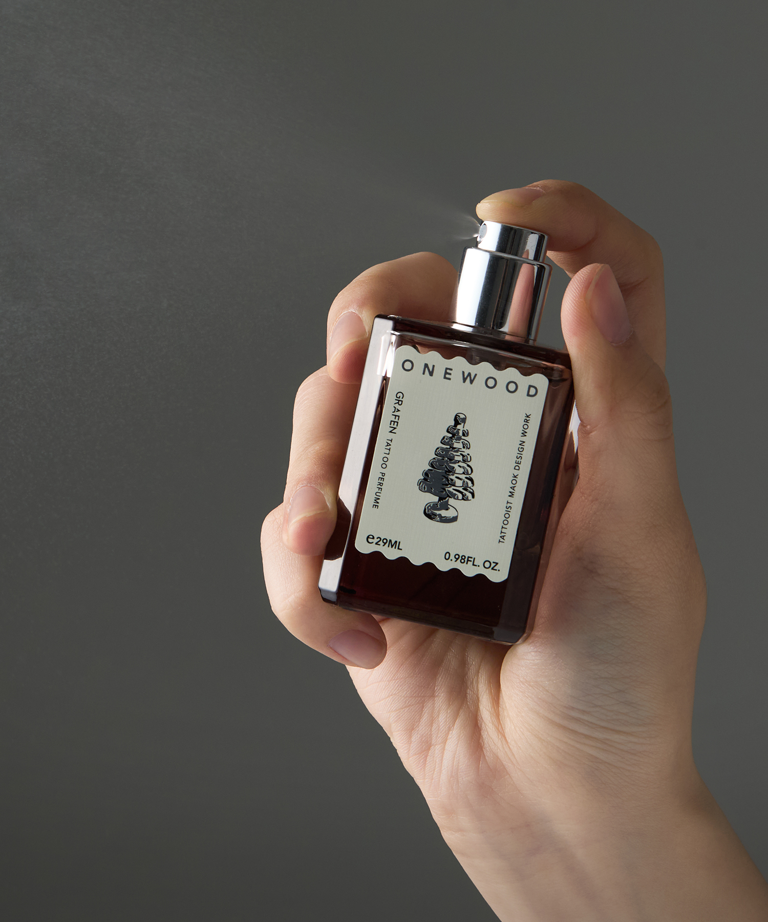그라펜 8시간지속 타투 퍼퓸 원우드(무화과우디/중성적), 29ml, 1개 - 상세 이미지 4