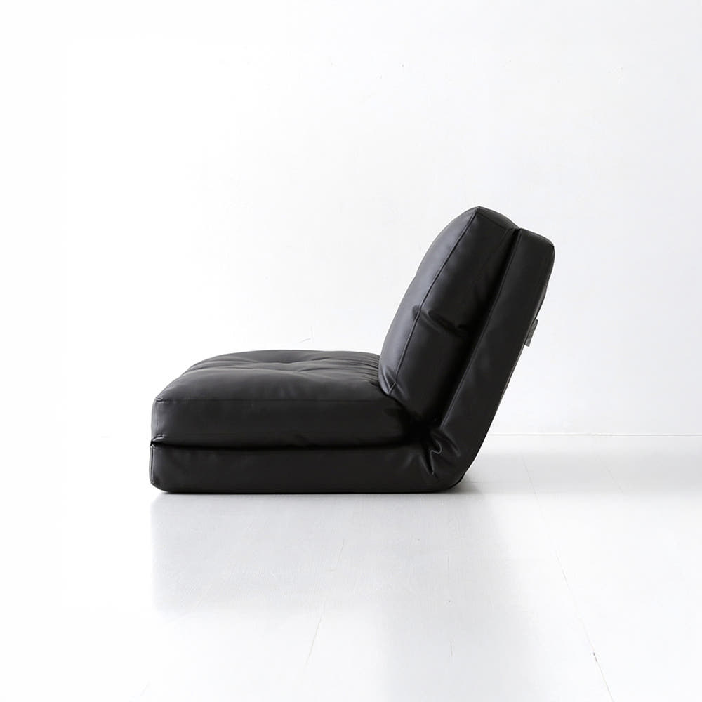 앰보 1인 좌식 소파베드 B형 3291.7650, 블랙브라운