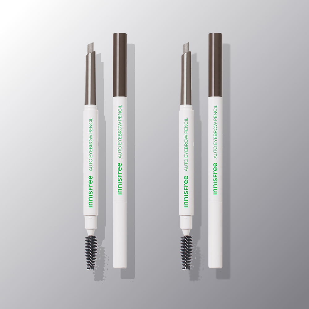[더블구성] 이니스프리 납작 아이브로우 펜슬 0.3g 2개 (4호 새벽 이슬 애쉬 브라운) 제품 이미지