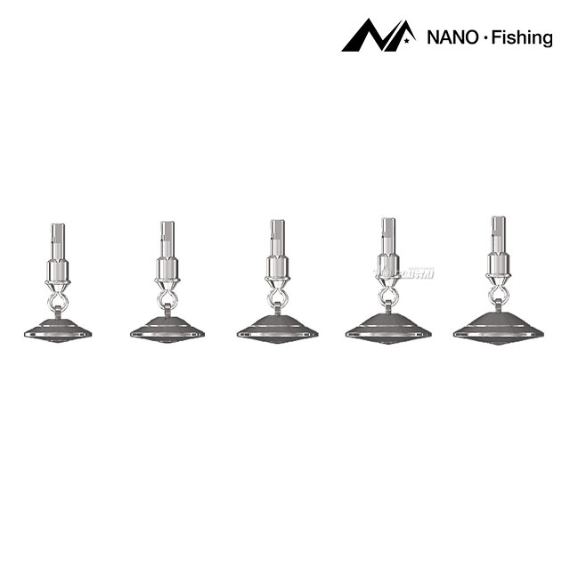 나노피싱 UFO 스위벨 TX 5종 터치 결합 민물 붕어 낚시 채비 - 상세 이미지 3