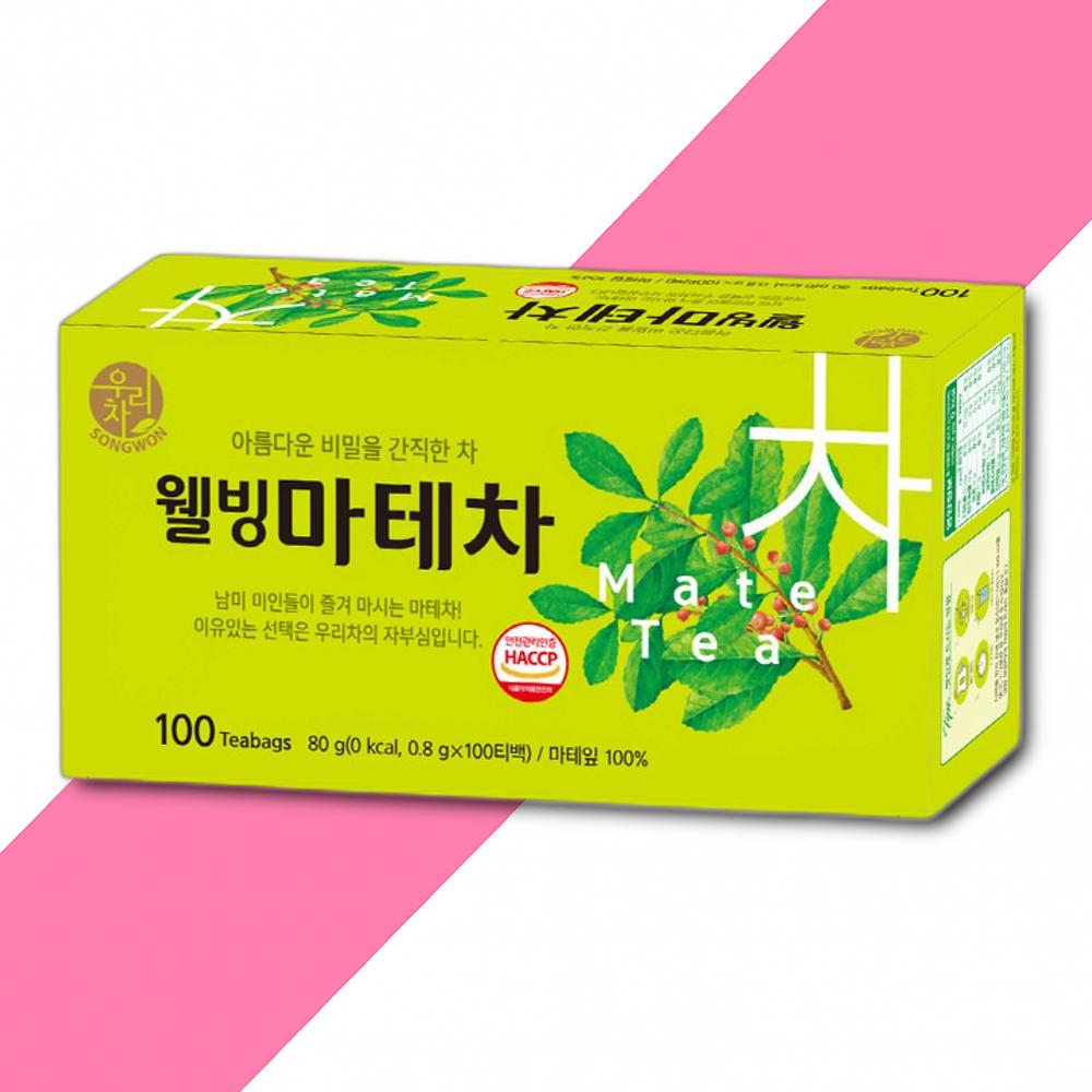 송원 웰빙마테차 100티백 송원 송원웰빙마테차 마테차 마테차티백 : 제이엔유통