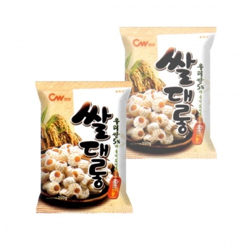 청우 쌀대롱 250gx12개입 과자 간식 스낵 맛있는과자 : 신선뜨락