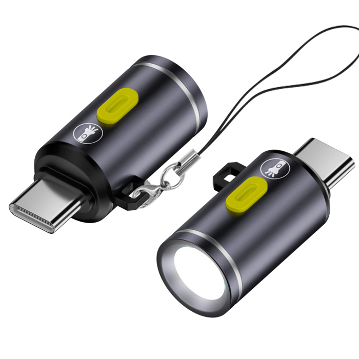 미니 손전등 라이트 C타입 핸드폰연결 비상랜턴 소형후레쉬 상랜