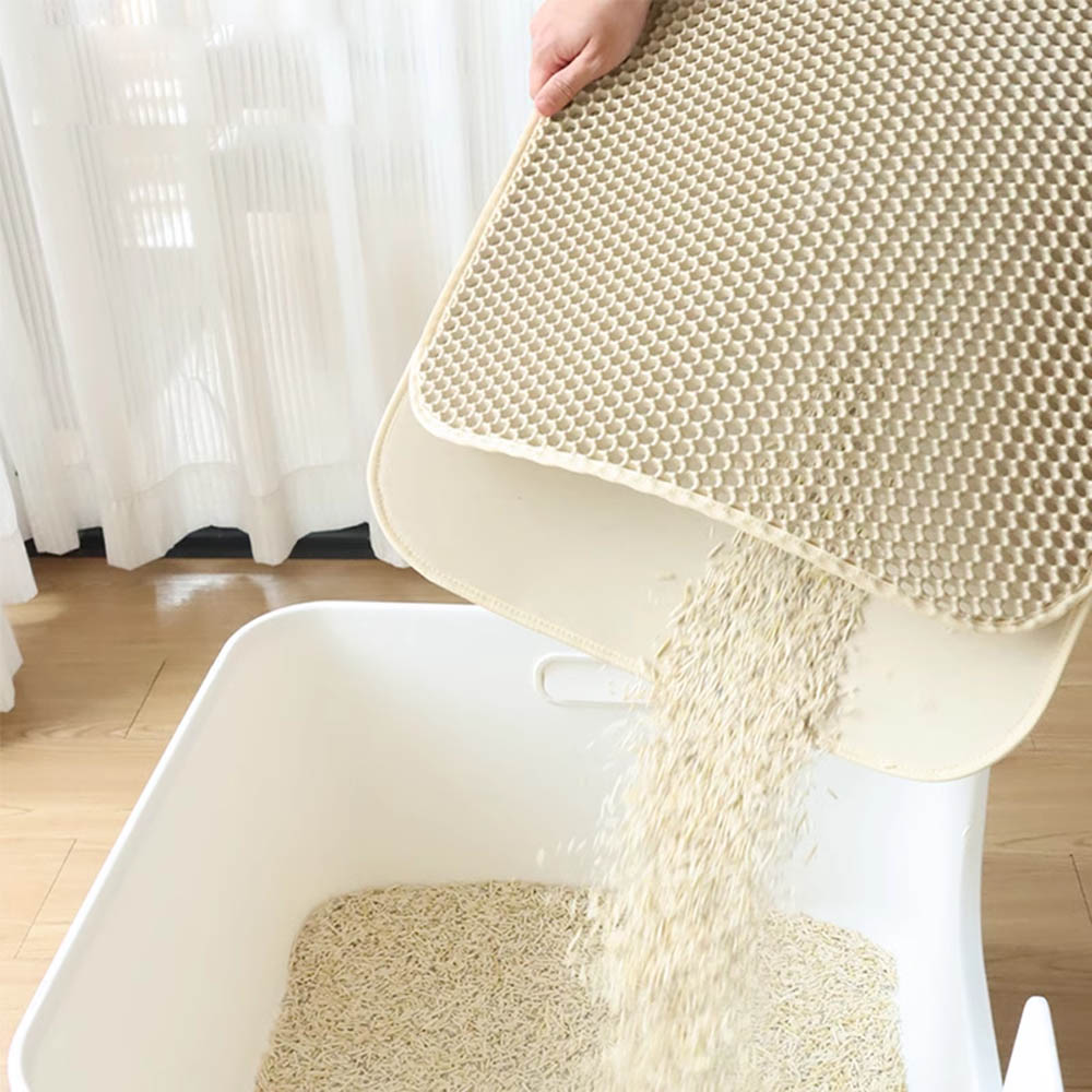 랩캣 고양이 화장실 모래 매트 발판 사막화 방지 패드