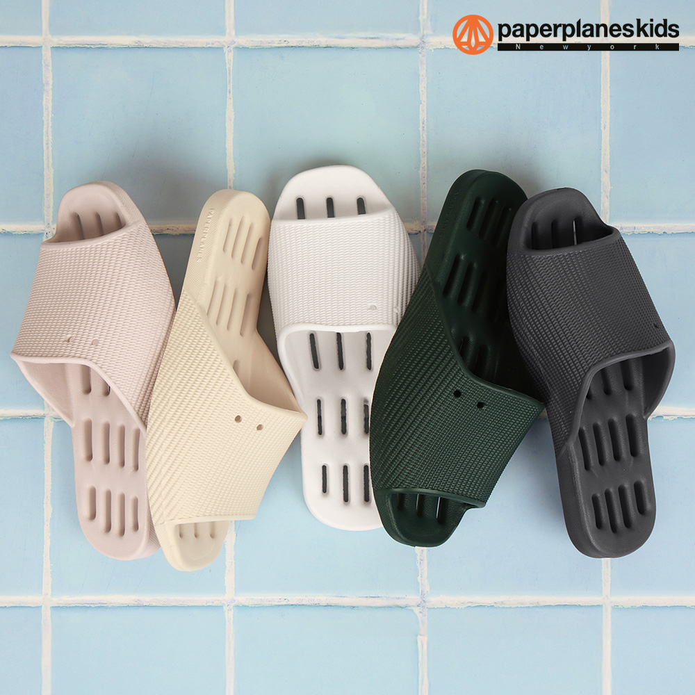 페이퍼플레인키즈 욕실화 슬리퍼 아동 미끄럼방지 욕실 키즈 초등 주니어 화장실 어린이 유아 낮은 발등 베란다 PS3326