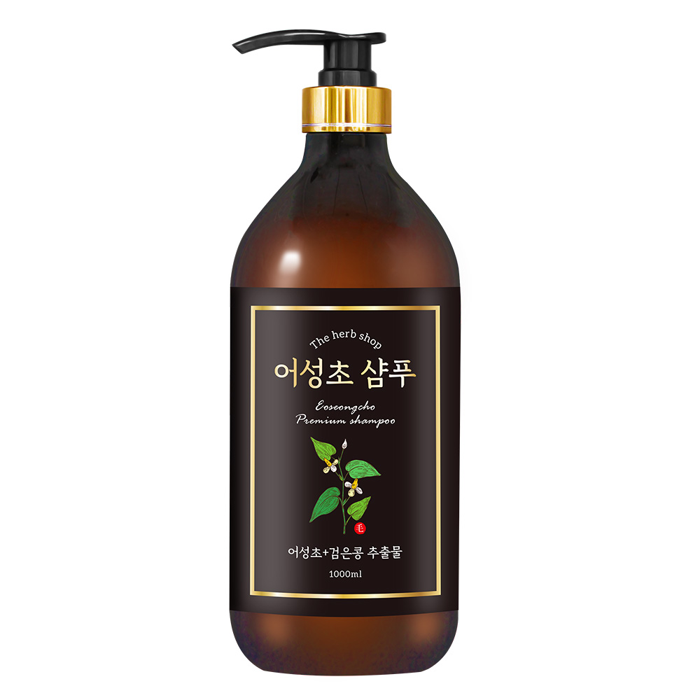 더허브샵 어성초 샴푸 1L 1000ml 대용량 - 상품 이미지