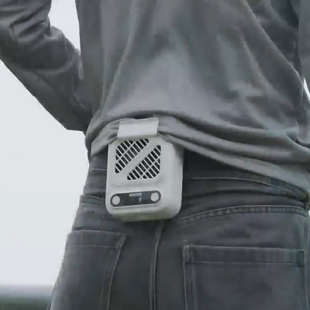 휴대용 선풍기 BLDC 선풍기 넥밴드 손풍기 클립팬 8000mAh 선풍기
