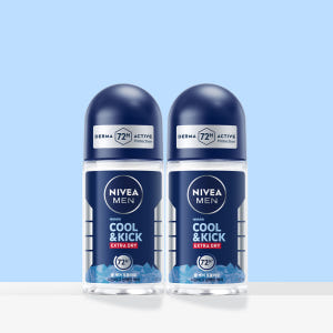 니베아 맨 데오드란트 롤온 쿨 앤 킥 50ml X 2개 솔직 후기 | 피부 타입별 분석 - 상품 이미지 1
