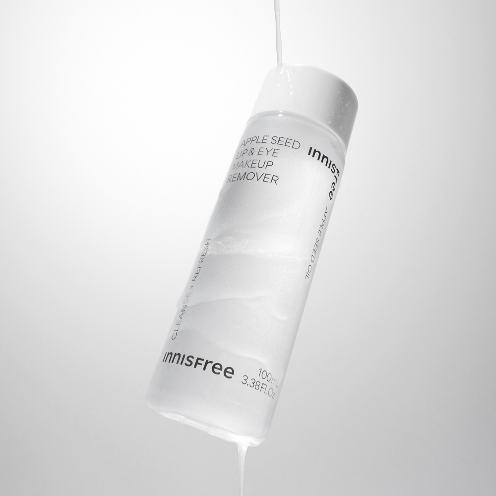 이니스프리 애플 씨드 립앤아이 메이크업 리무버 100mL 제품 이미지