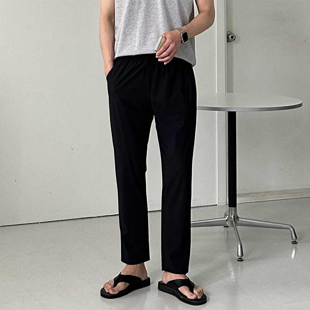 남자냉장고바지 남자여름바지 쿨링 아이스 팬츠 - 상세 이미지 2