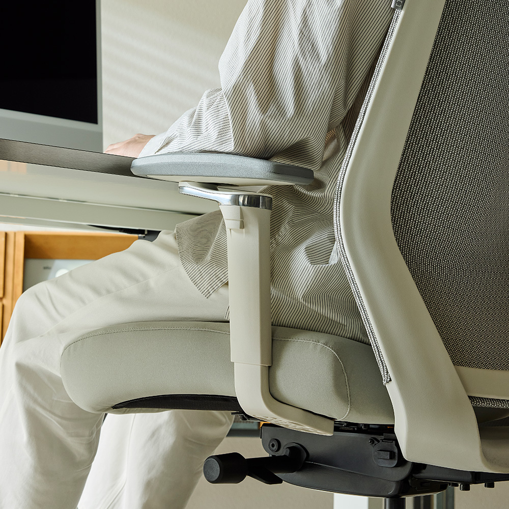 사이즈오브체어 프리미엄 3size S/M/L 사무용 컴퓨터 사무실 메쉬 허리 의자 상세 이미지 6