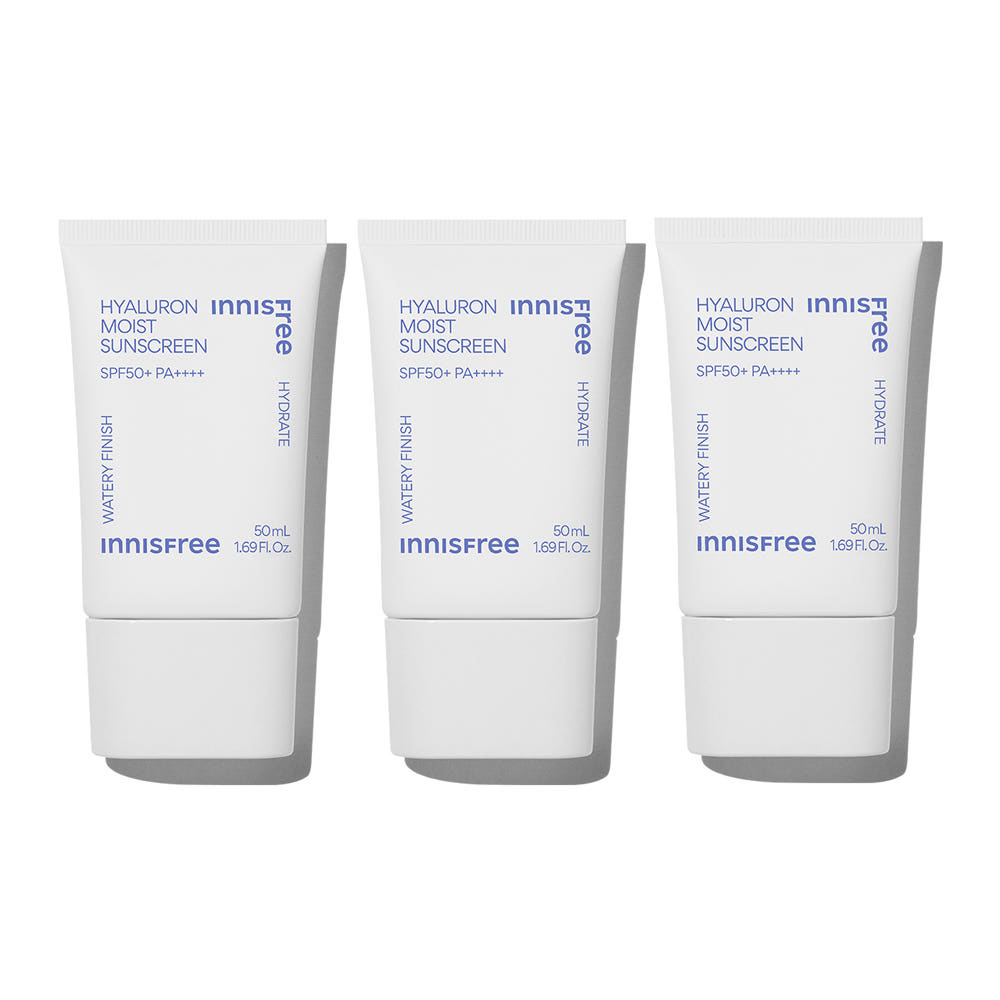 이니스프리 히알루론 수분 선크림 SPF 50+ PA++++ 50ml, 3개 - 상세 이미지 2