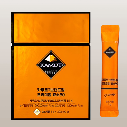 그레인온 카무트 카뮤트 프리미엄90 효소 30포X1개 - 상세 이미지 4