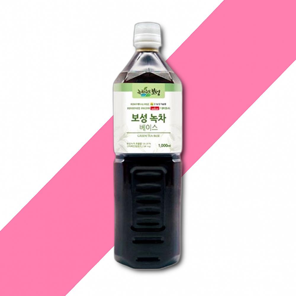 보성 녹차수도 녹차 베이스 1000ml : 다드림유통
