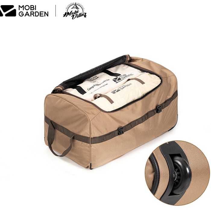 모비가든 트롤리백 캠핑 캐리어 가방 80L - 상세 이미지 2