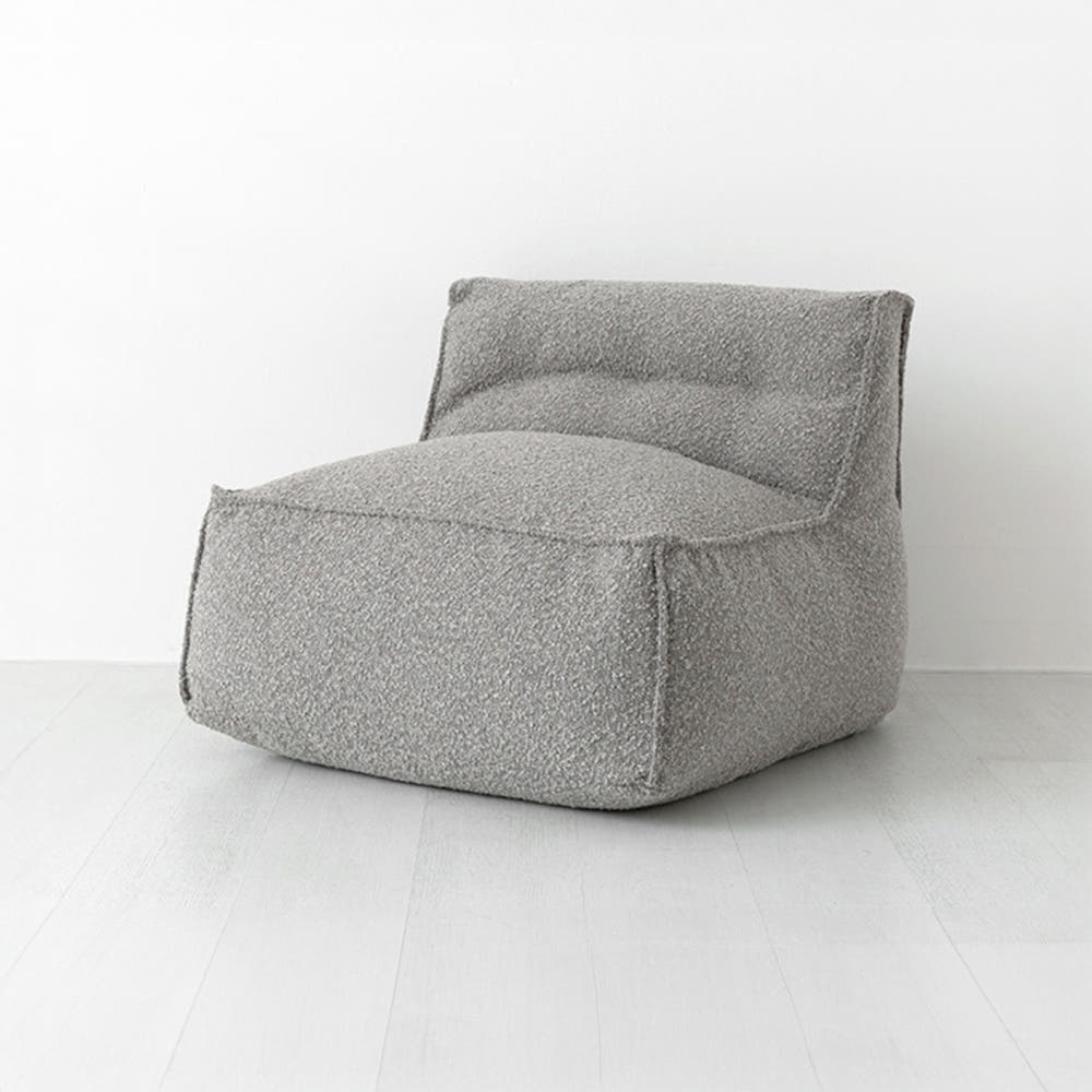 앰보 1인 패브릭 빈백소파 LS046 라이트그레이 5657.4369