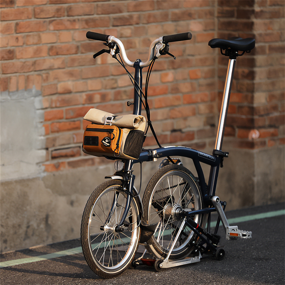 미니벨로 가방 자전거 프론트 캐리어 블럭 한강 로버 백 이미지 7