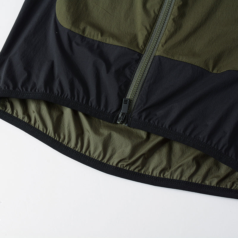 유키 GM001 자전거 질렛 바람막이 조끼 남성용 Gilet CL-1 Yixing - OliveGreen 이미지 6