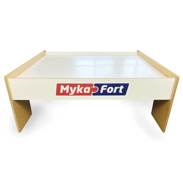 기차놀이 테이블 미카포트 원목 기차 플레이 테이블