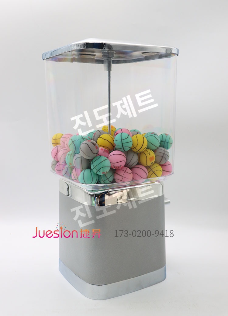 공뽑기기계 캡슐 가챠머신 랜덤 복권 추출기 이벤트 은색 가샤폰 200개 - 상세 이미지 4