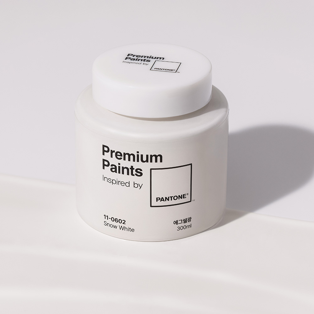팬톤페인트 친환경 벽지 방문 몰딩 가구 소량페인트 300ml 에그쉘광 이미지 4
