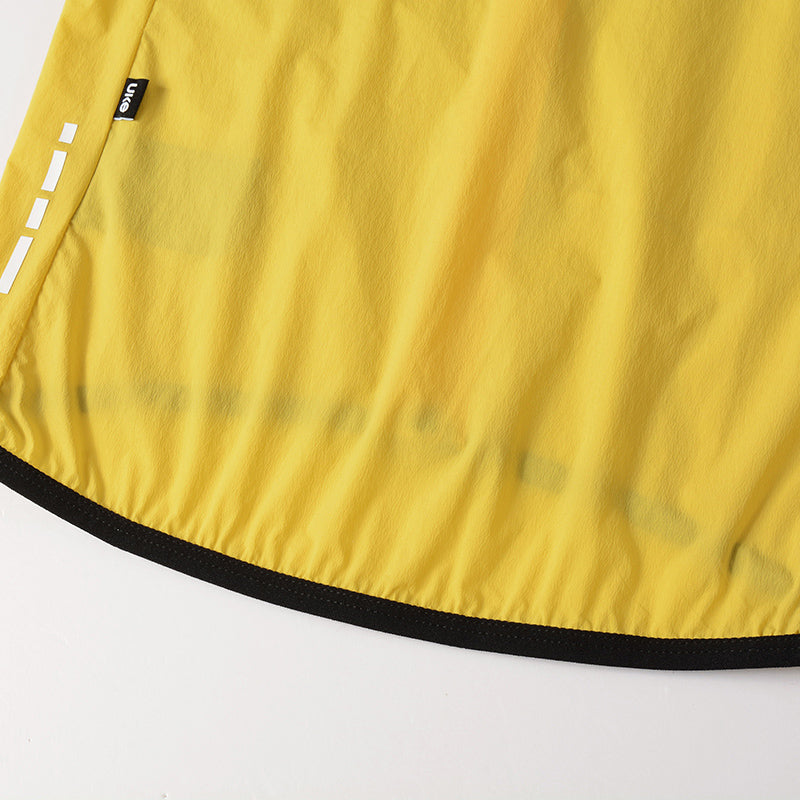 유키 GM001 자전거 질렛 바람막이 조끼 남성용 Gilet CL-1 Yixing - Yellow 이미지 7