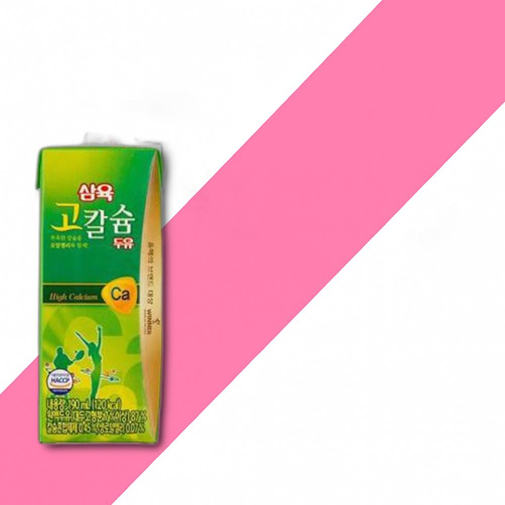삼육 고칼슘두유 190ml X 24팩 : 신도유통