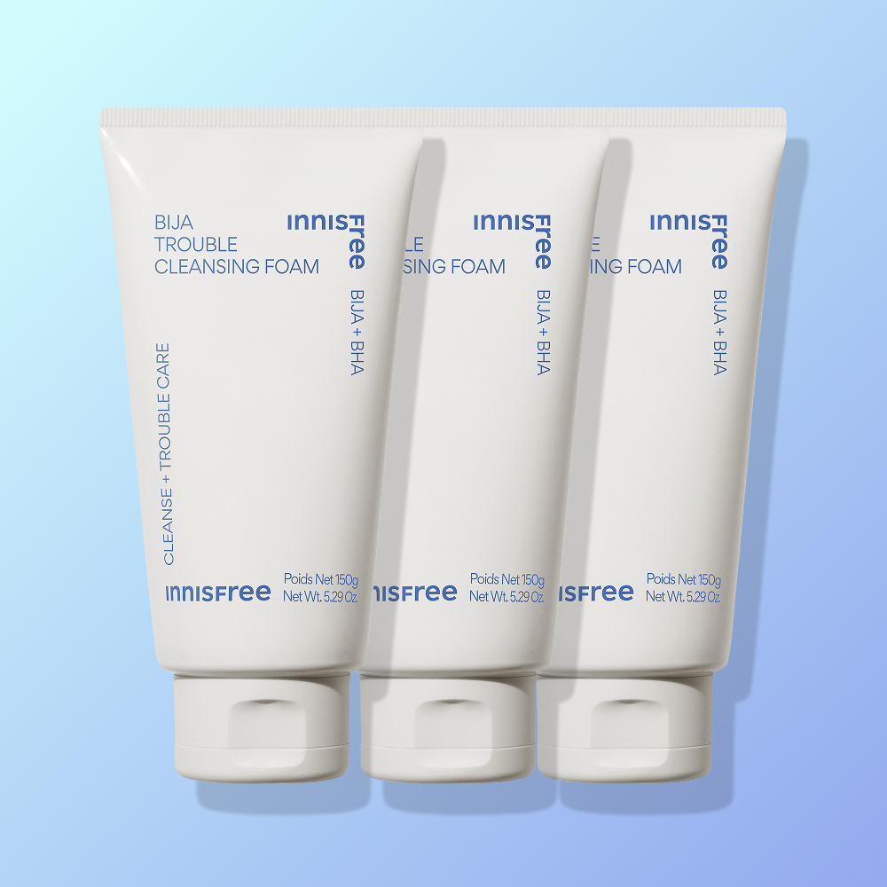 [트리플구성] 이니스프리 비자 트러블 클렌징 폼 150ml, 3개 제품 이미지