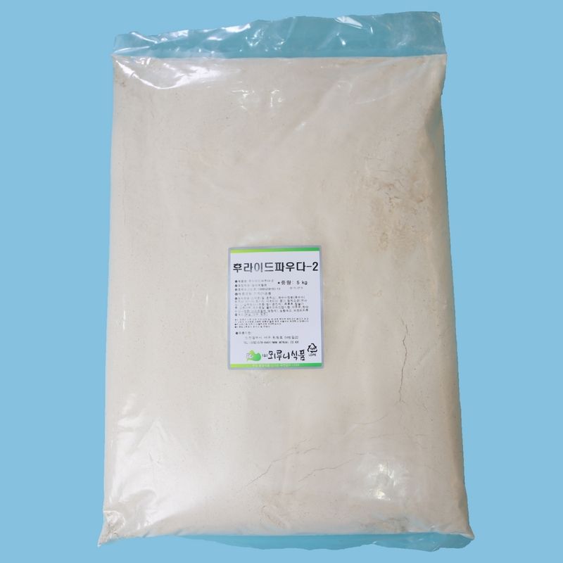 뫼루니식품 치킨파우더 매콤 찐한 후라이드파우더 2 5KG 닭똥집튀김 - 상품 이미지