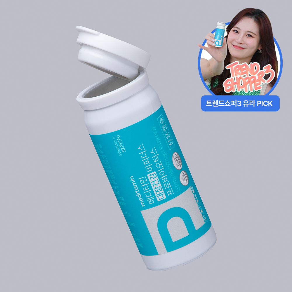 메디타민 대장건강 비피더스 프로바이오틱스 유산균 100억 냉장 장용캡슐 30캡슐, 6개