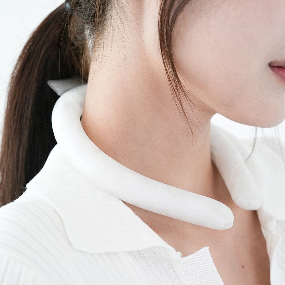 태르아 아이스 넥쿨러 1+1 얼음 목도리 쿨 스카프 - 상세 이미지 4
