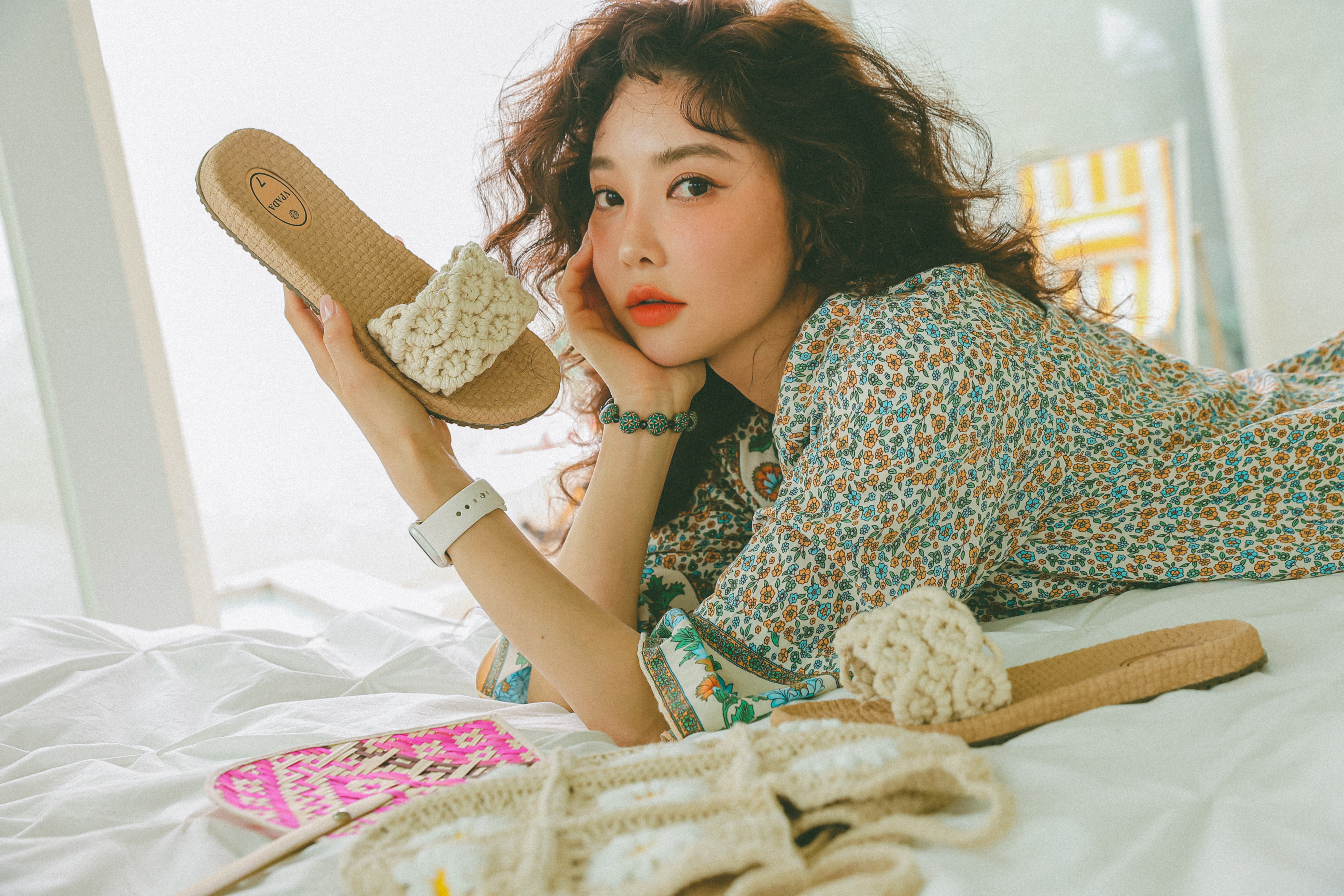 VPADA 브이파다 M12 여성 비치 데일리 샌들 슬리퍼 - 상세 이미지 4