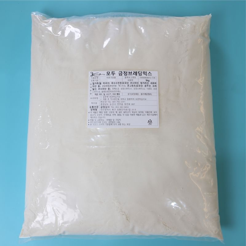 상경식품 양념 치킨파우더 모두 금정 브레딩믹스 B 5KG 옛날통닭파우더 - 상품 이미지