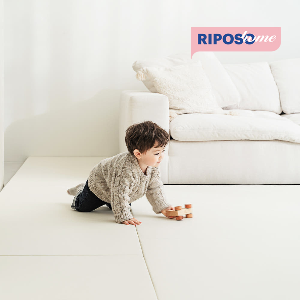 리포소홈 폴더매트 아기 유아 거실 놀이방 틈새 40x70 아이보리