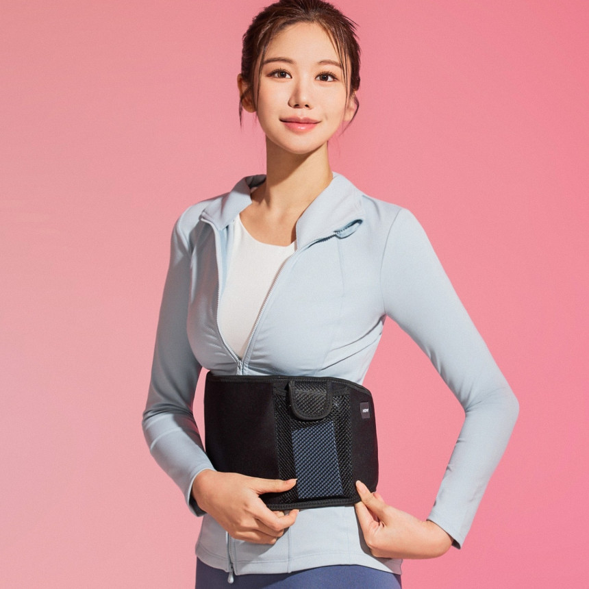 무선으로 간편한 원적외선 온열복대 | 3단 온도조절·세탁 가능