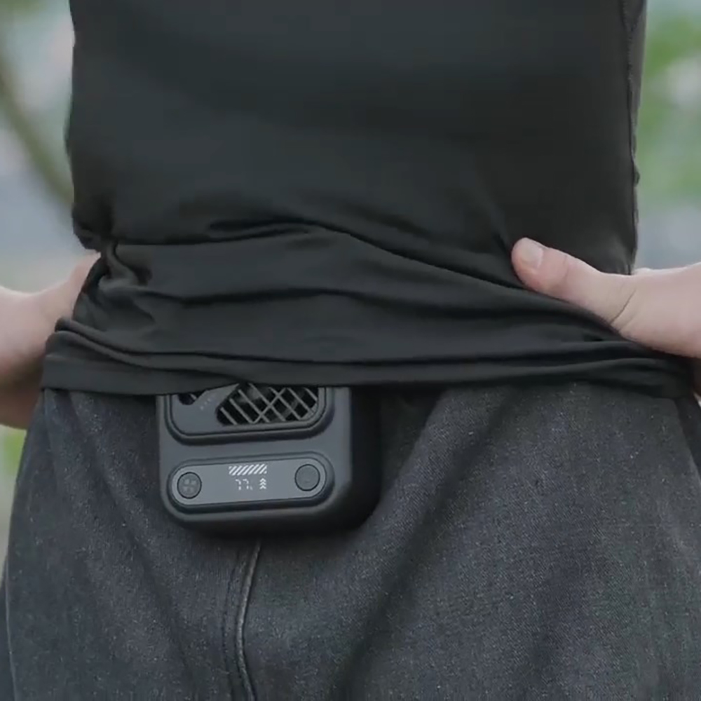 휴대용 선풍기 BLDC 선풍기 넥밴드 손풍기 클립팬 8000mAh 선풍기