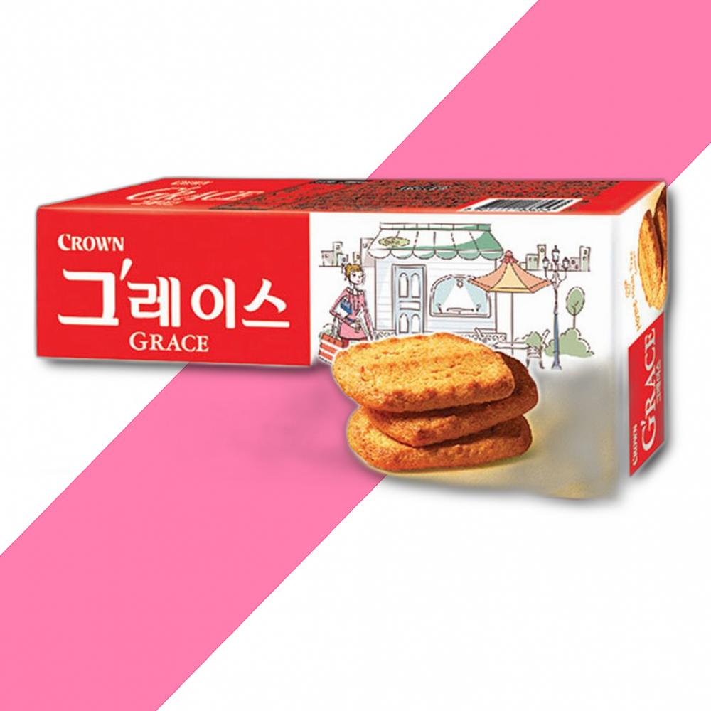 크라운 그레이스 85gx24개 쿠키 간식 후식 : 블루칩몰