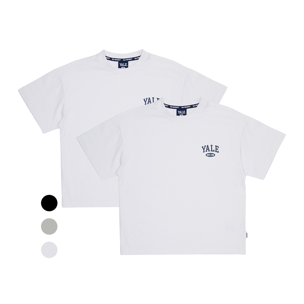 예일키즈 베이직 반팔 티셔츠 2PACK A5M024