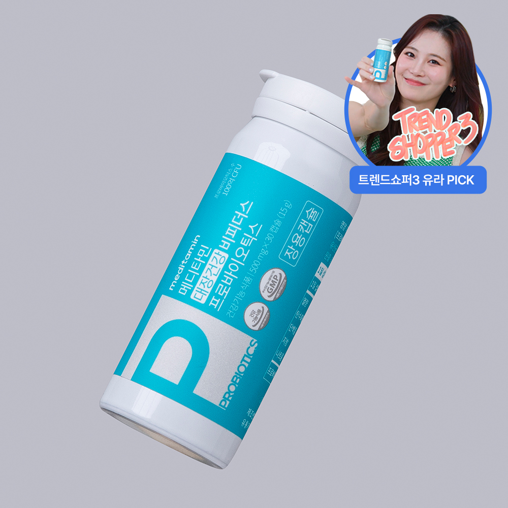 메디타민 대장건강 비피더스 프로바이오틱스 유산균 100억 냉장 장용캡슐 30캡슐, 6개