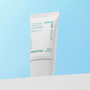 이니스프리 유브이 액티브 포어리스 선스크린 SPF50+ PA4+ 50ml... 솔직 후기 | 피부 타입별 분석 - 상품 이미지 1