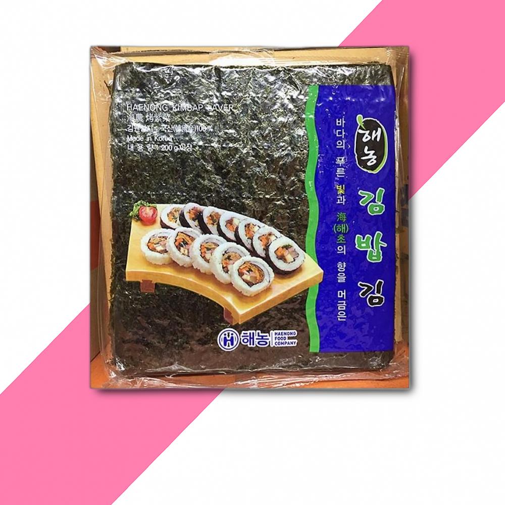 해농 김밥김 100매 200g x20개 : 은혜의집