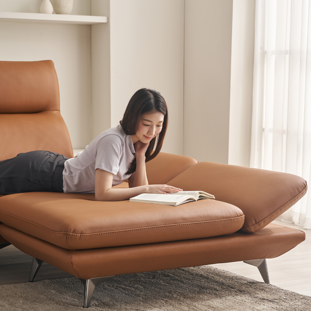 [2026 행사] 케이하우스홀드 호리즌 스윙 가죽 소파 3인용 3.5인용 국내제작 천연면피