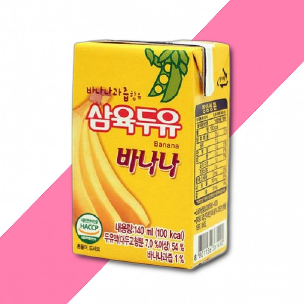 삼육두유 바나나 140ml X 24팩 : 다드림유통