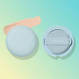 이니스프리 노세범 파우더 쿠션 [21N] SPF35 PA++ 14g + ... 솔직 후기 | 피부 타입별 분석 - 상품 이미지 1