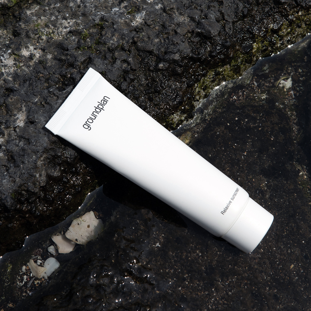 그라운드플랜 마일드 무기자차 릴렉시브 선스크린 50ml (온가족용)