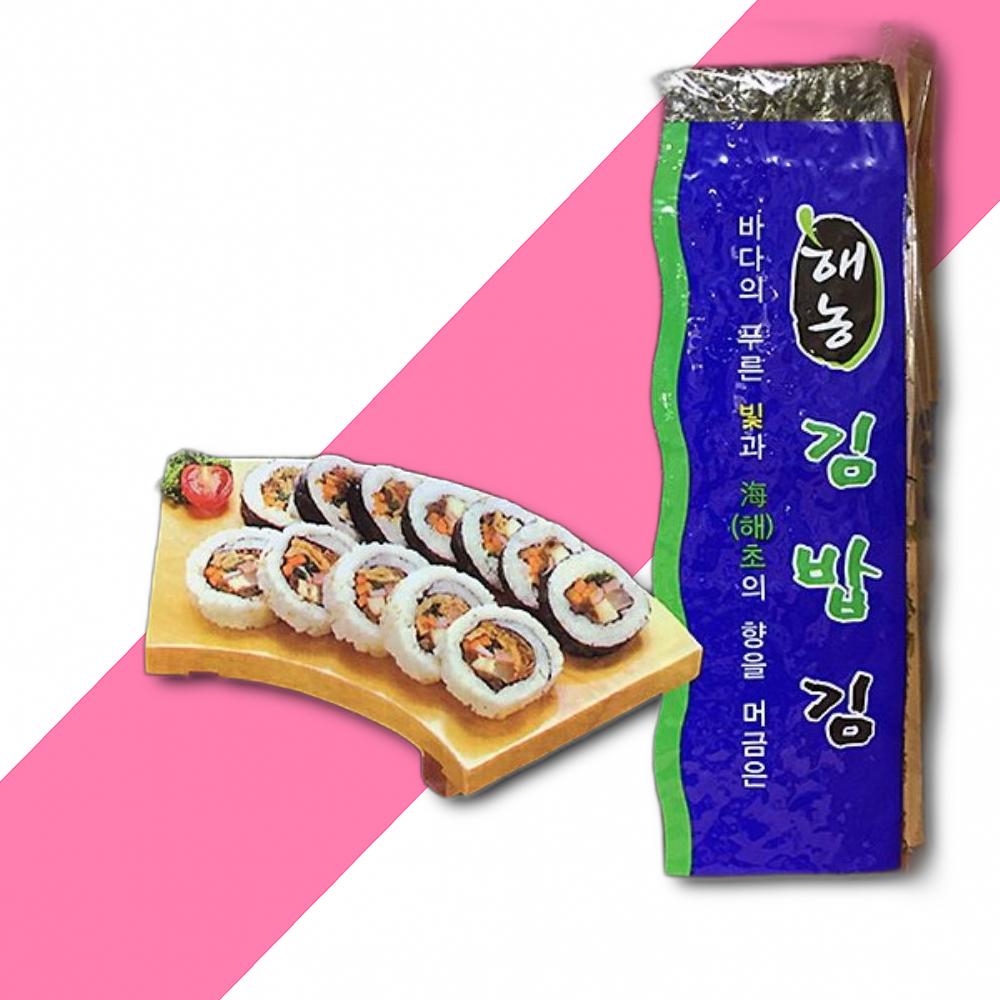 해농 김밥 김 100매 200g 식자재 : 신선뜨락