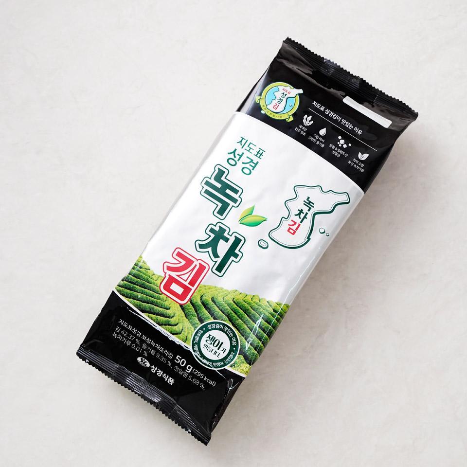 메가마트 성경 지도표 녹차김  50gx20 - 상세 이미지 2