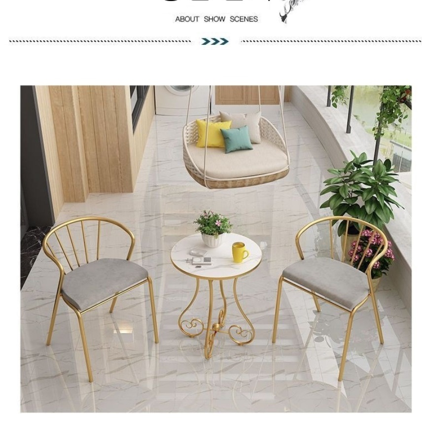 엔틱 금장 거실용탁자 베란다 원형 티테이블 동그란 빈티지 소파 테이블 원룸 디자이너테이블