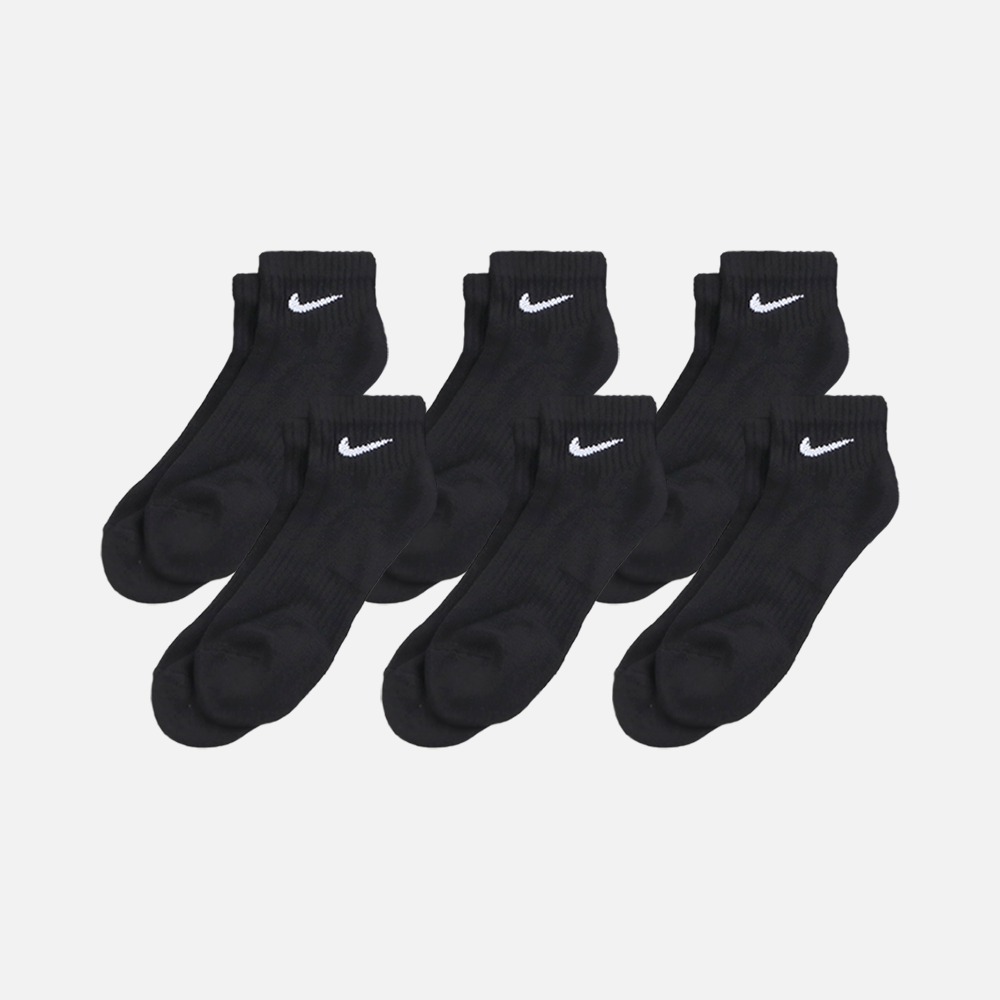 나이키 에브리데이 스우시 중목 양말 6팩 SX7669-010